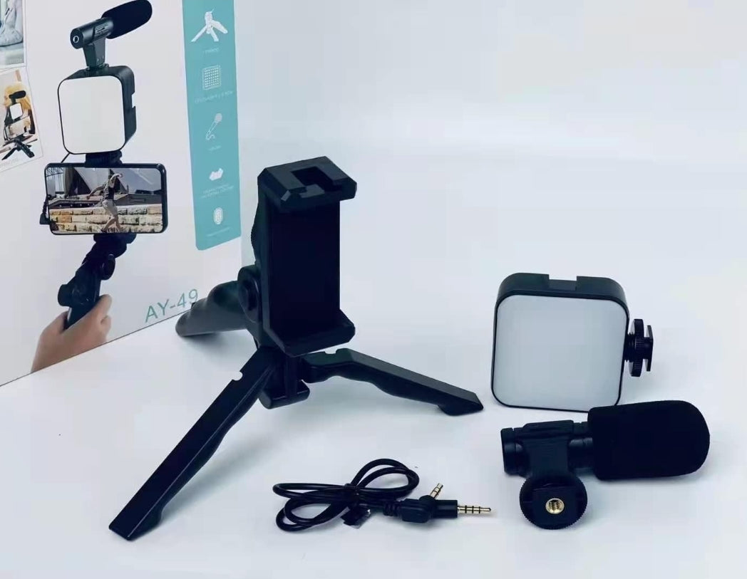 LOOX U-Rig Handheld phone Stabilizing Photography Video Rig Film Making Vlogging Recording Case Bracket Stabilizer for iPhone Type C (Small)
